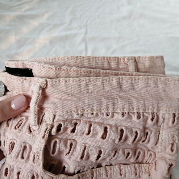 Isabel Marant Spring '14 Runway Pierce Pantalon Cutout Pink Jeans 38 (6 US) - Picture 14 of 16